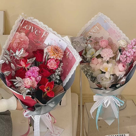 flower-wrapping-paper