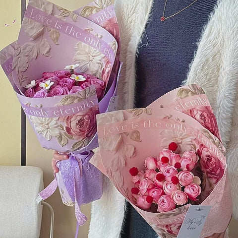 flower-wrapping-paper