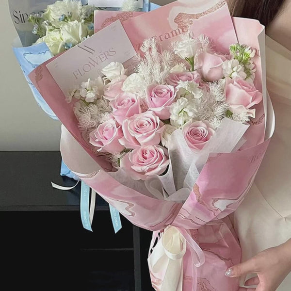 flower-paper-wrapping