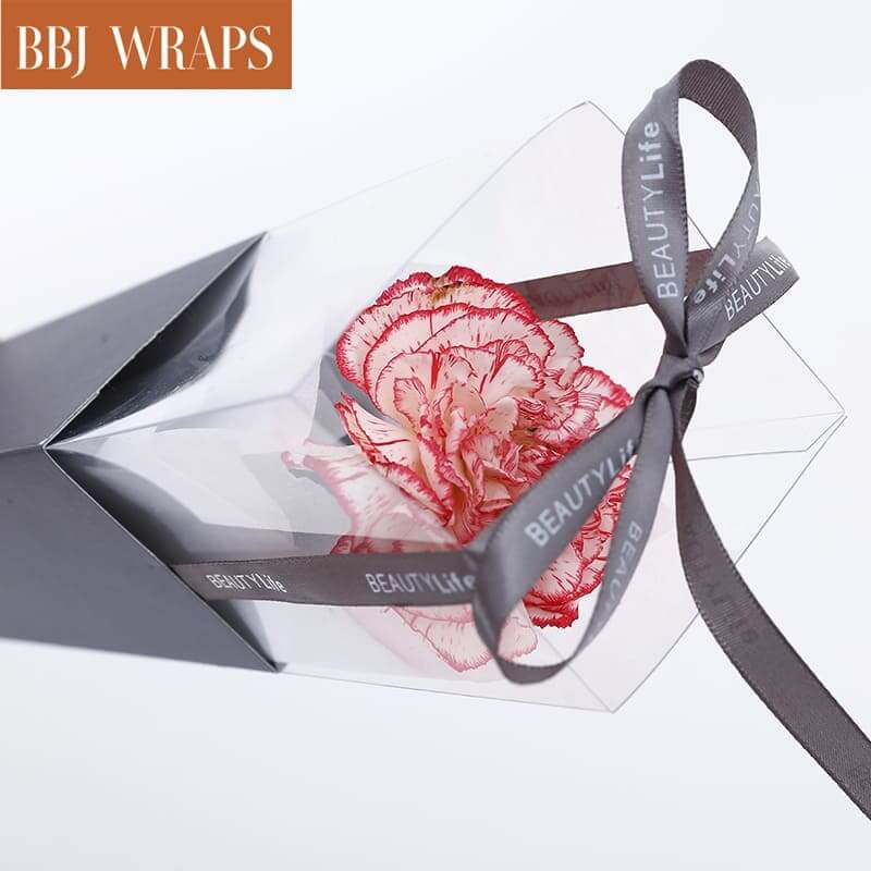 Single Rose Bags Single Flower Sleeves Rose Packaging Boxes| BBJ Wraps ...