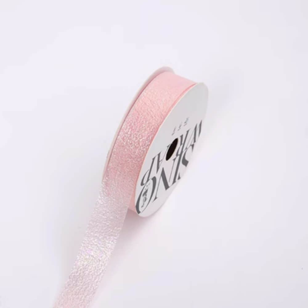 Shimmering and Enchanting Fairy Ribbon for Flower Bouquets, 1.0 inch x 18 yards - 1 Roll