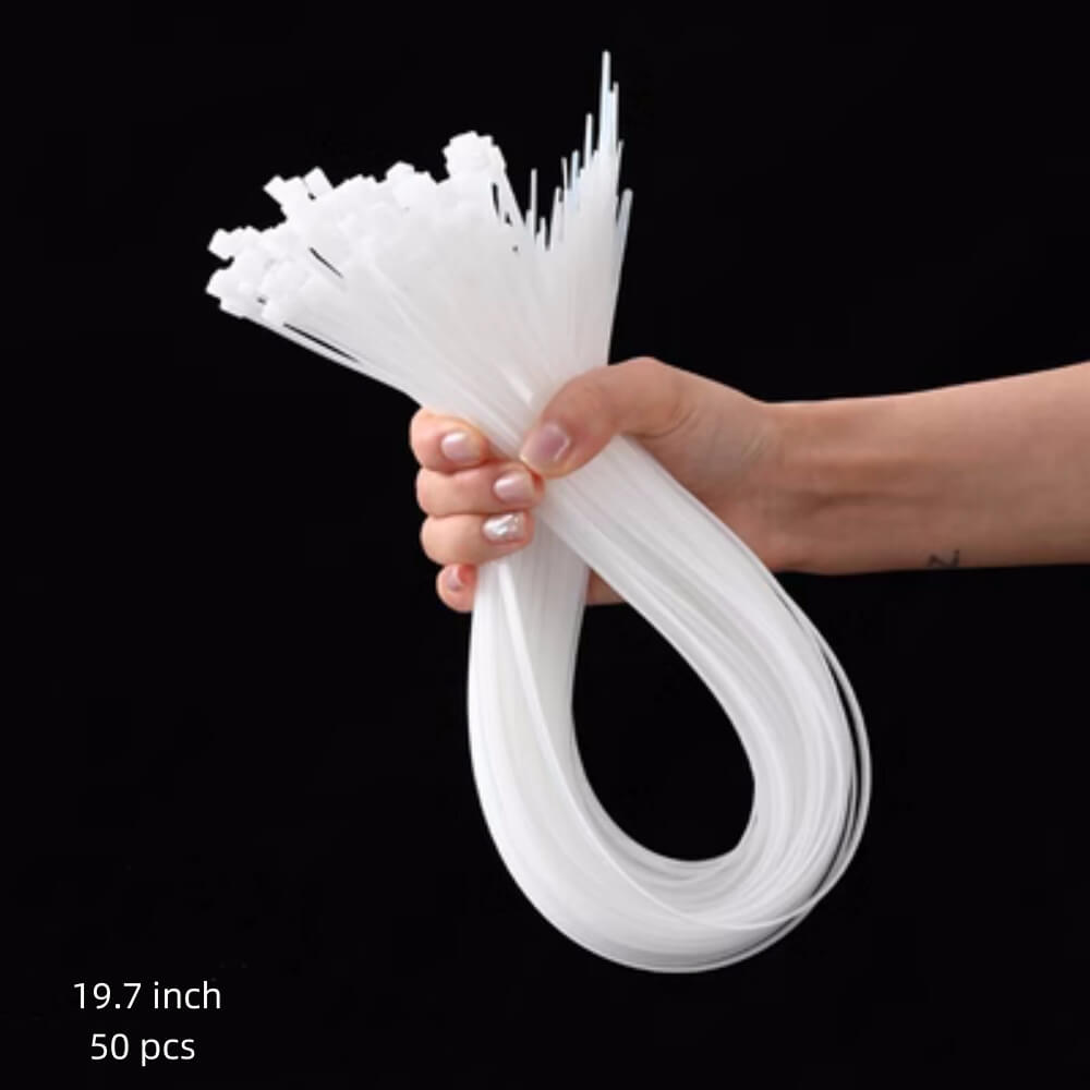 Flower Bouquet Wrapping Self Locking Nylon Ties for Floral Accessories