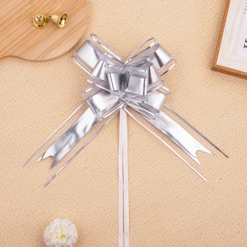 Christmas Pull Flower Bows Gift Wrapping Package for Wedding Cars and Floral Packaging, 20 Pcs