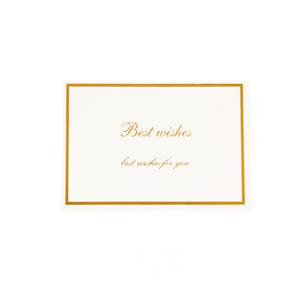 Foil-Stamped Greeting Cards for Floral Bouquets on Valentine's Day, 3.5 x 5.1 Inch - 20 Sheets