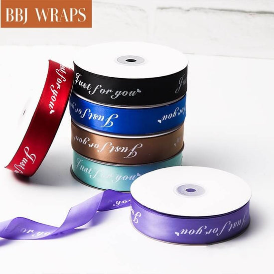 Healifty 4 Rolls Double Sided Ribbon Gift Wrapping Ribbon Wedding  Decoration Ribbon Ribbons for Flower Bouquets Floral Ribbon Ribbons for  Crafts