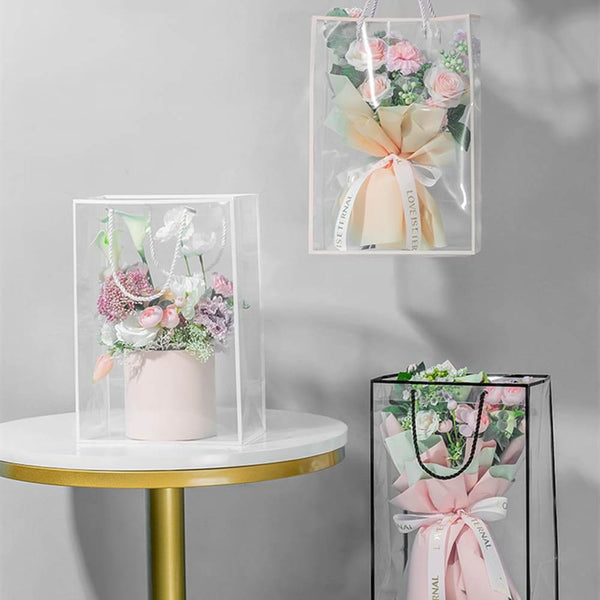 Waterproof Colorful Gift/Flower Bags with Handles, Various Colors –  Unikpackaging