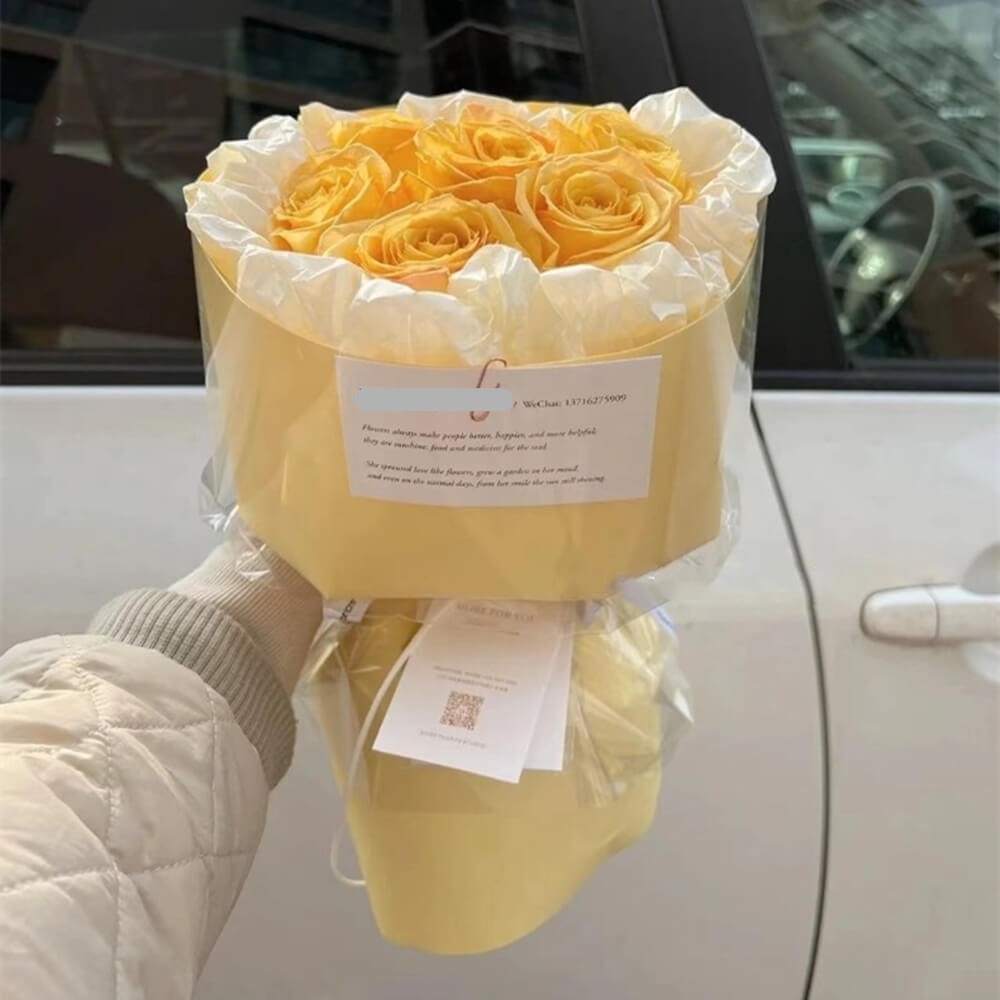    bouquet-wrapping-paper