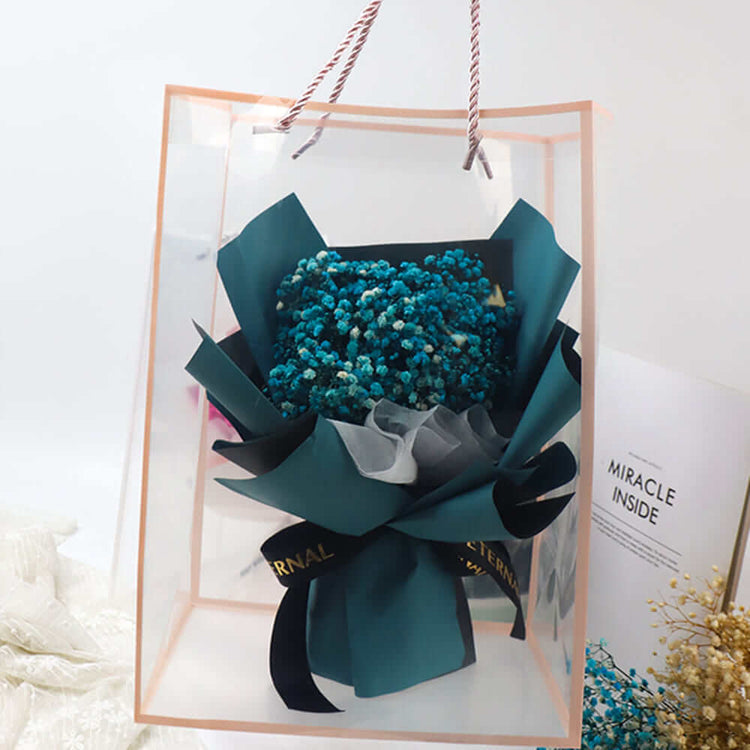    clear-bag-for-flowers