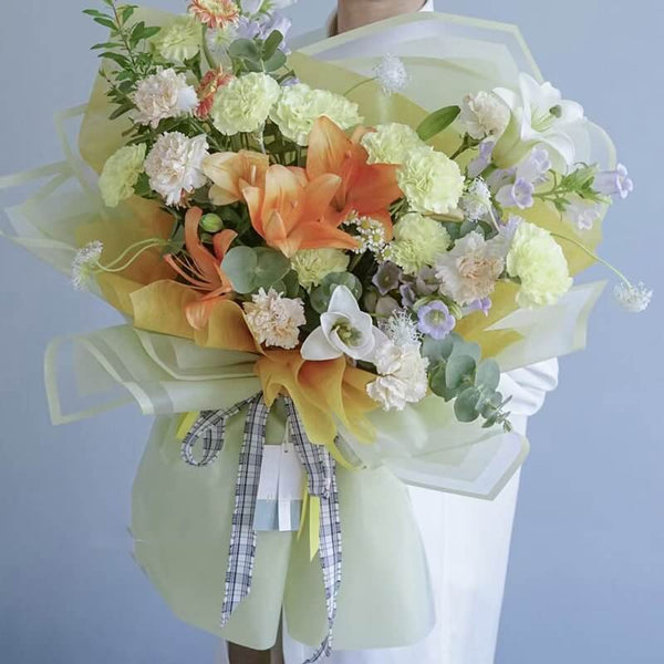    floral-paper-wrap