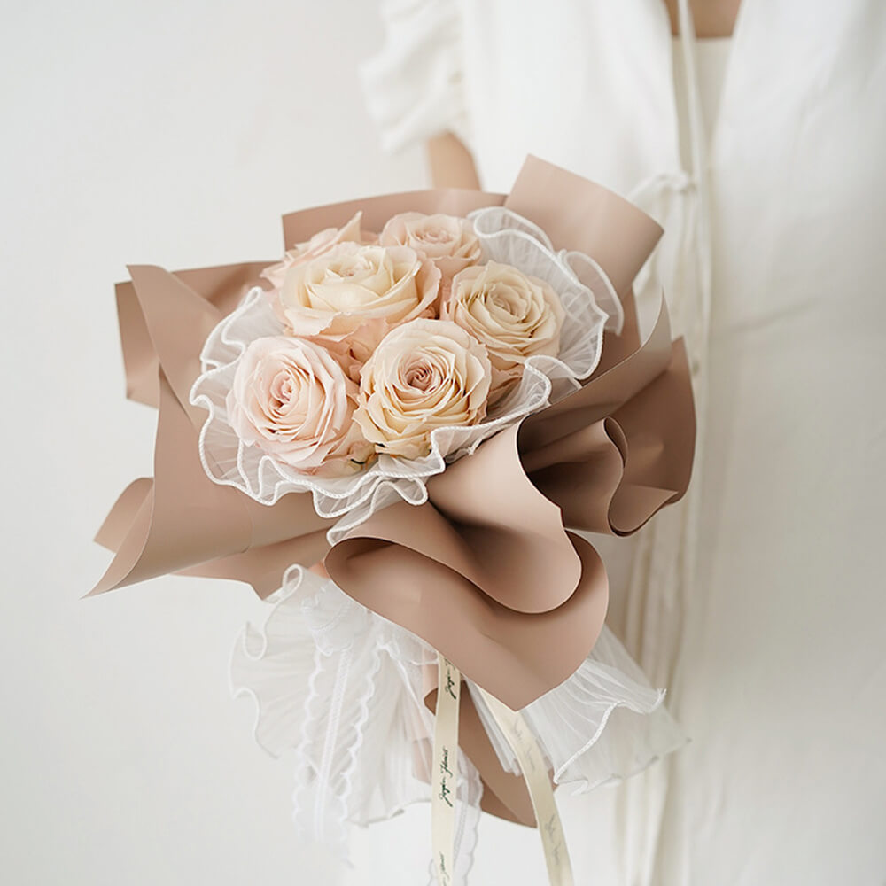    floral-paper-wrap