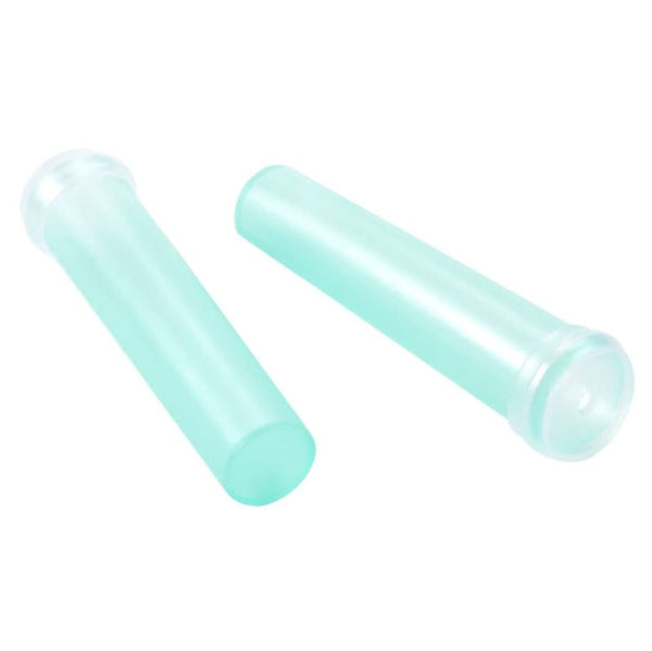 100Pcs Flower Water Tubes Transparent Plastic Flower Test Tubes Orchid  Tubes with Cap for Flower Arrangements 