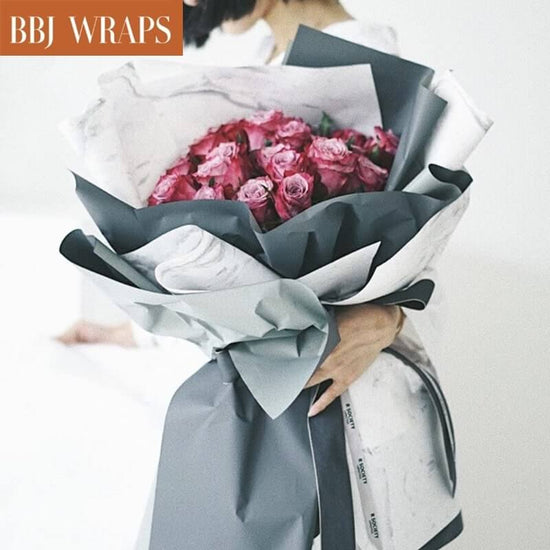  BBJ WRAPS Waterproof Floral Wrapping Paper Sheets Fresh Flowers  Bouquet Gift Packaging Korean Florist Supplies, 20 Sheets (Pink) : Arts,  Crafts & Sewing
