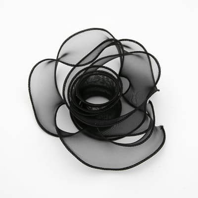 Catch-End Organza Fishtail Gift Ribbon, 1.6 Inch x 10 Yards, 1 Roll