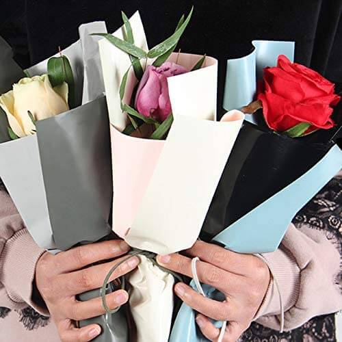 Korean Wrapping Paper Flowers Waterproof