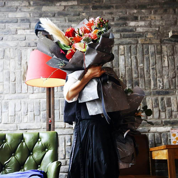    flower-wrapping-paper-waterproof