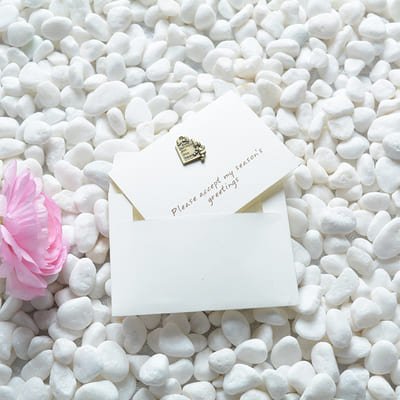 Greeting Cards with Envelopes, Handwritten Designs, Blank Inside, 3.9 x 2.7 inch - 10 Counts