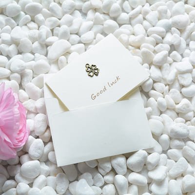 Greeting Cards with Envelopes, Handwritten Designs, Blank Inside, 3.9 x 2.7 inch - 10 Counts