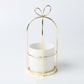 Round Ceramic Flower Bouquet Vase.