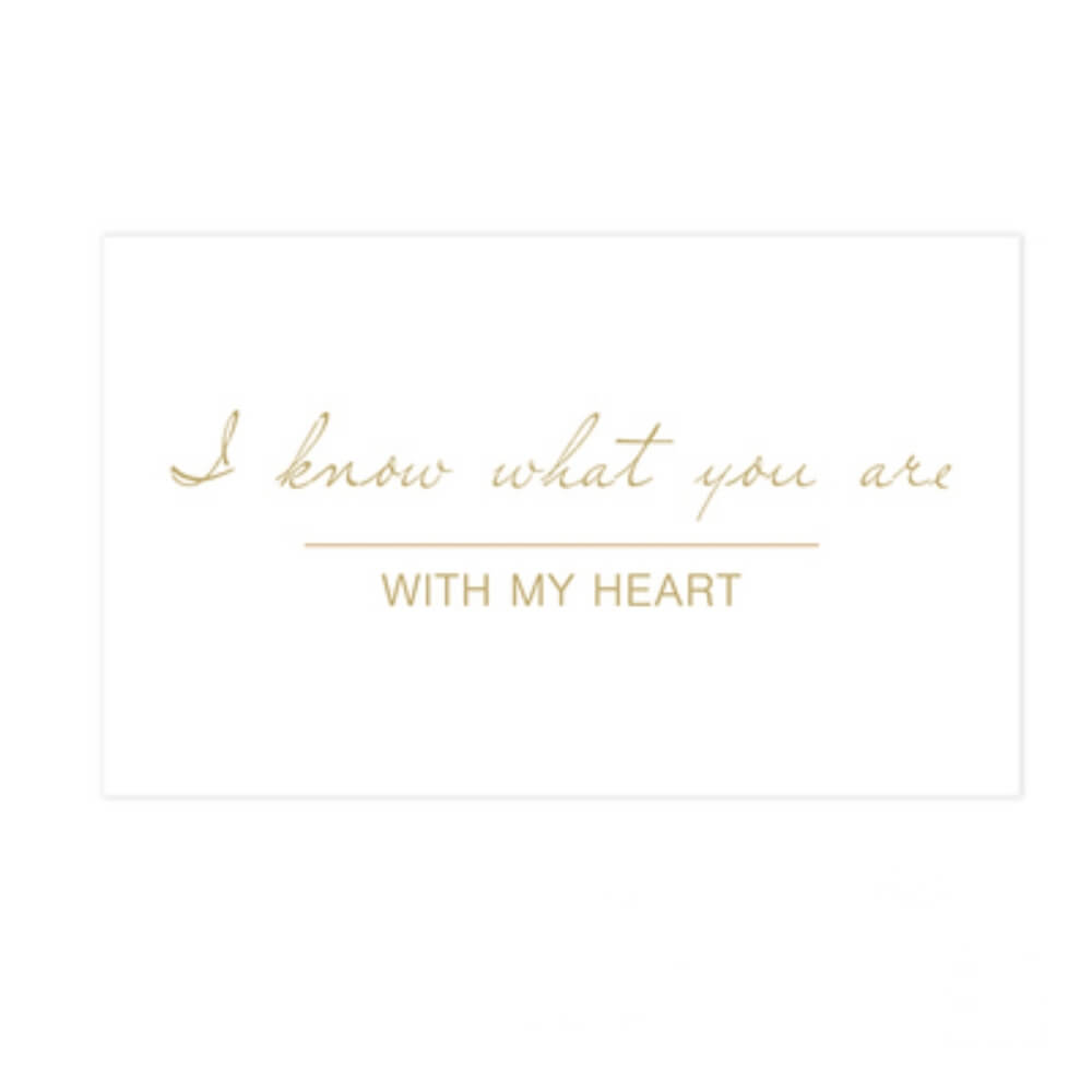 Gilding Greeting Gift Cards for Flower Gift Packaging, 3.5 x 2.2 Inch - 40 Sheets