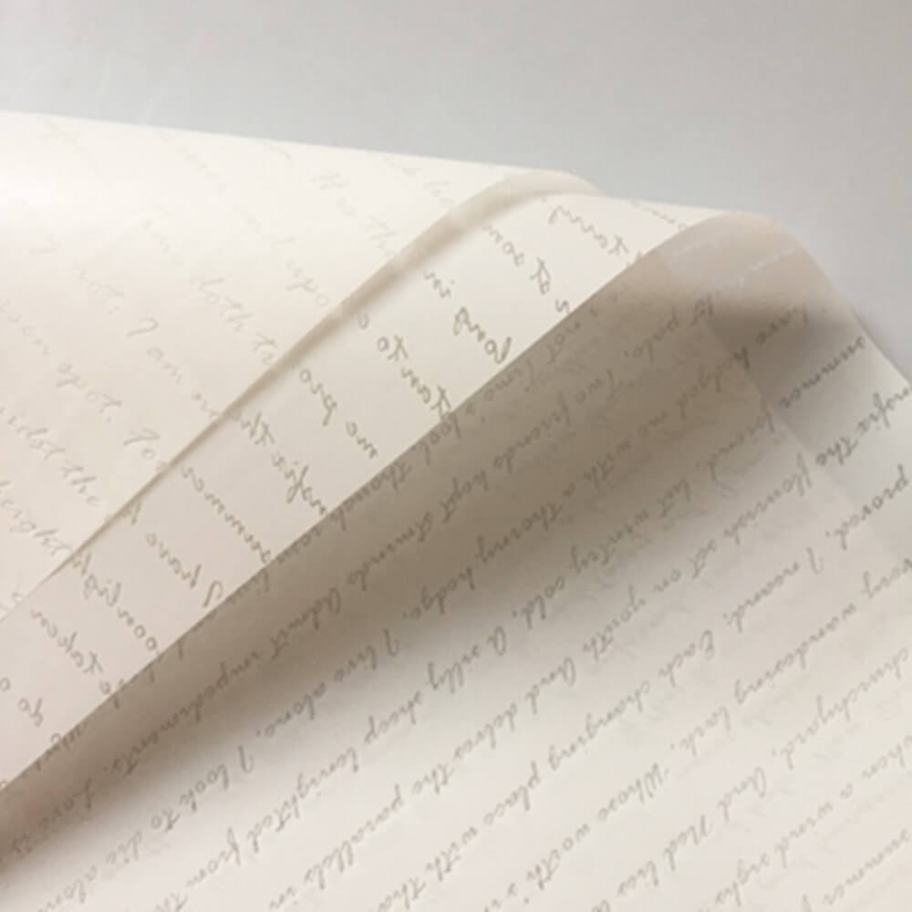 English Letters Waterproof Flower Wrapping Paper Sheets BBJ WRAPS english-letters-waterproof-flower-wrapping-paper-sheets-bbj-wraps