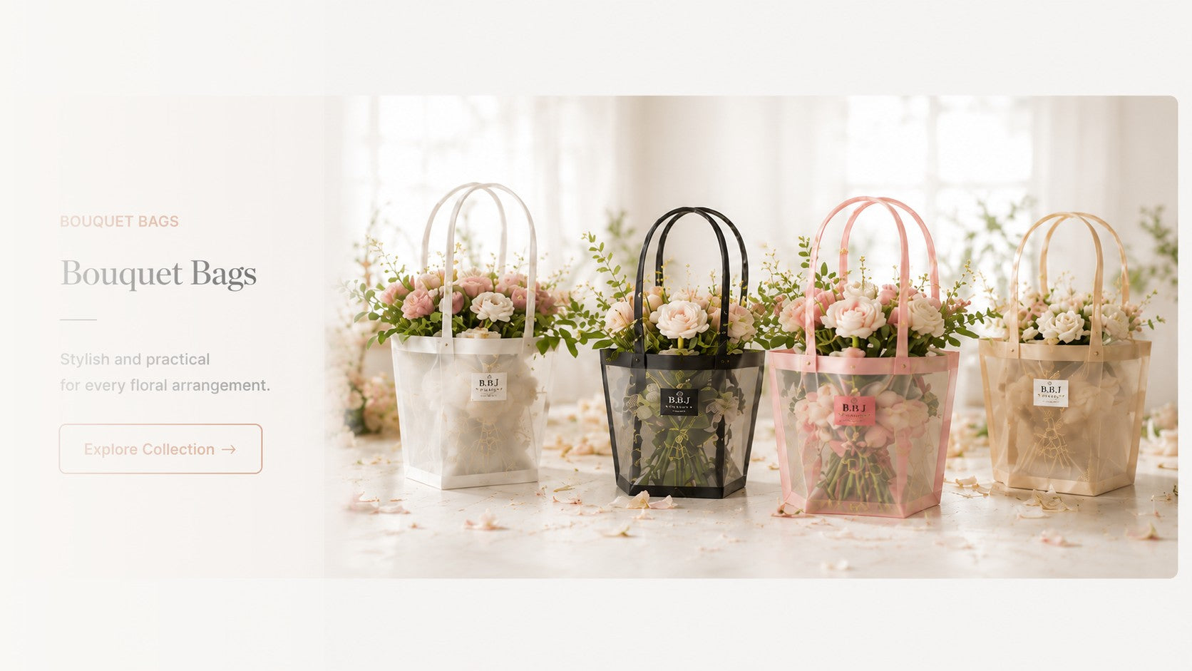 Bouquet bags collection