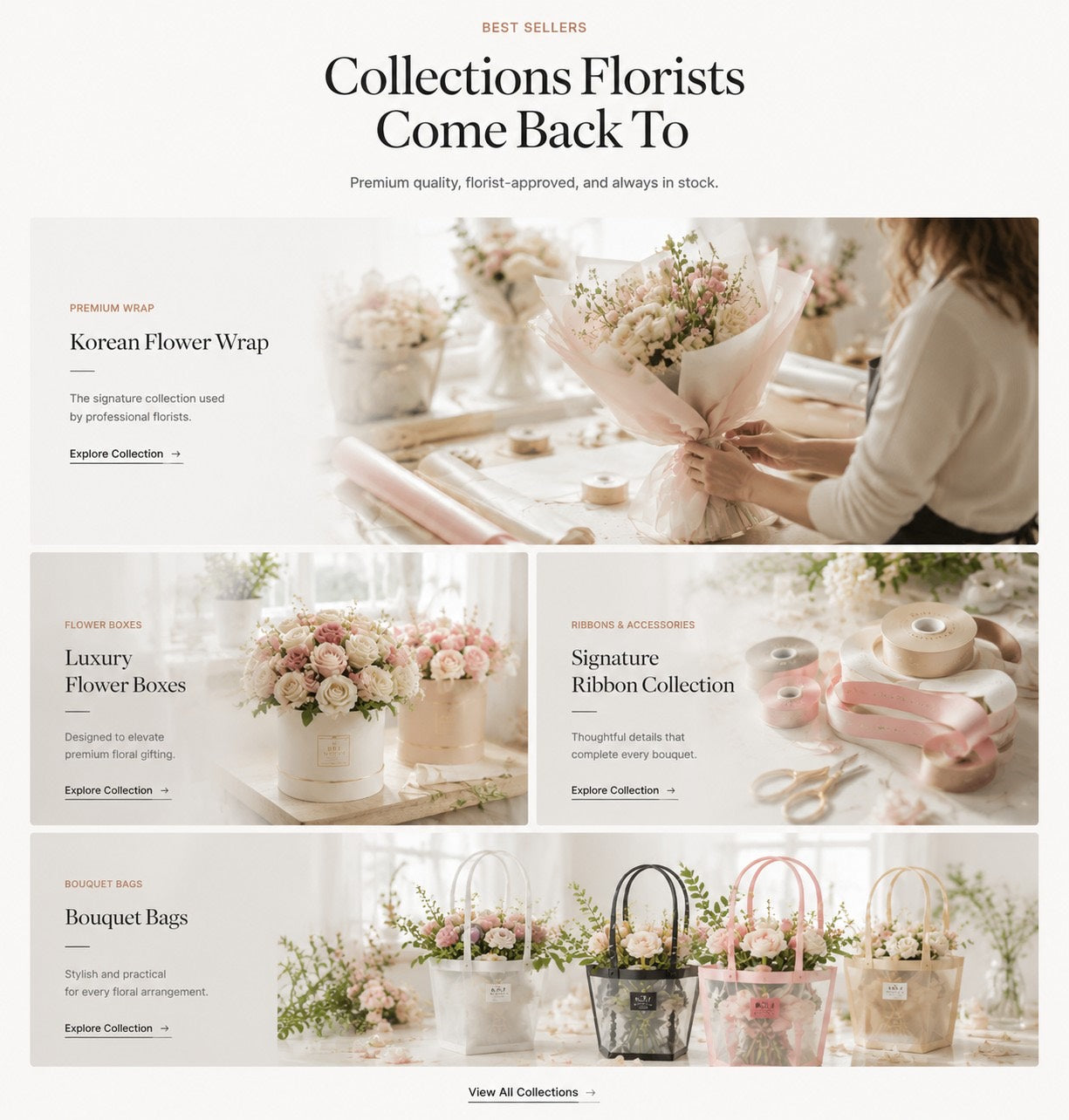 Women's Day for professional florists